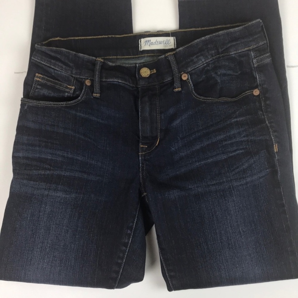 NWOT Madewell Jeans Denim Crop Dark Wash